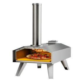 Portable Stainless Steel Outdoor Pizza Oven with 12 Inch Pizza Stone